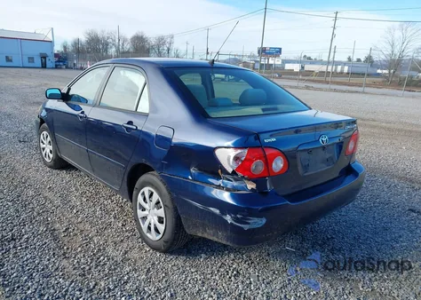 2006 Toyota Corolla Le from USA, damaged, VIN 2T1BR30E66C707548
